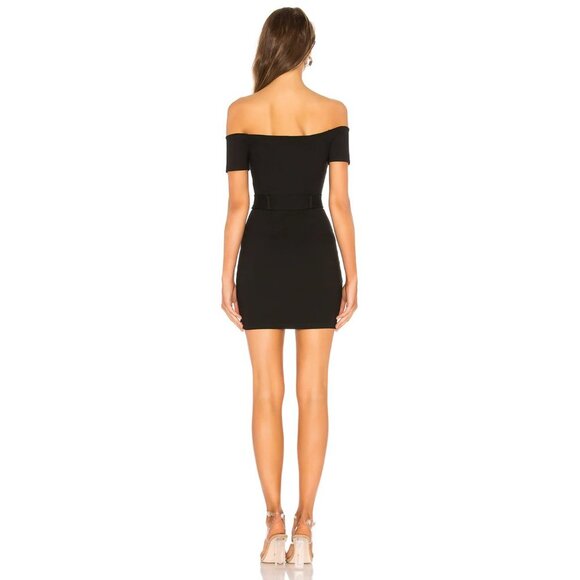 superdown Black Strapless Dress - Picture 3 of 3